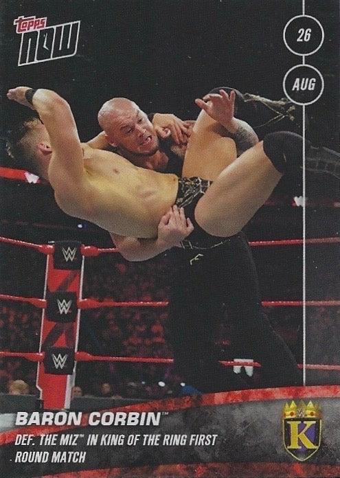Baron Corbin DEF. the MIZ in King of the Ring First Round Match