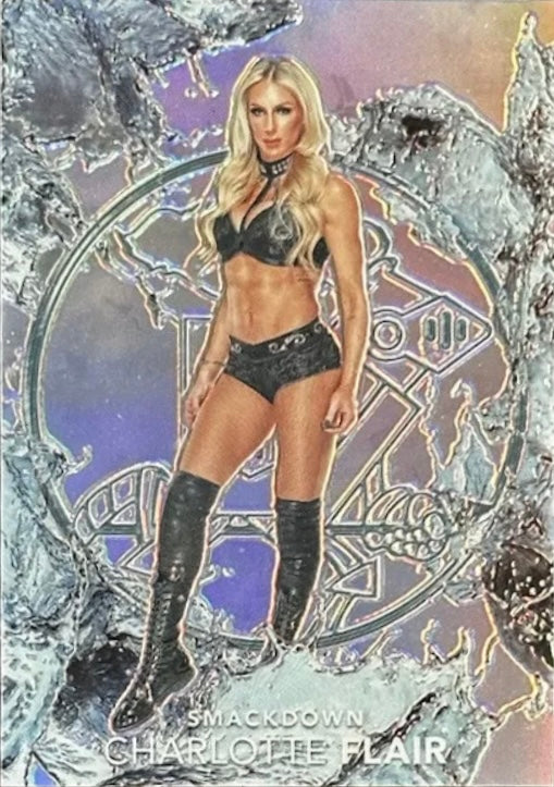 Charlotte Flair trading card PW Catalog