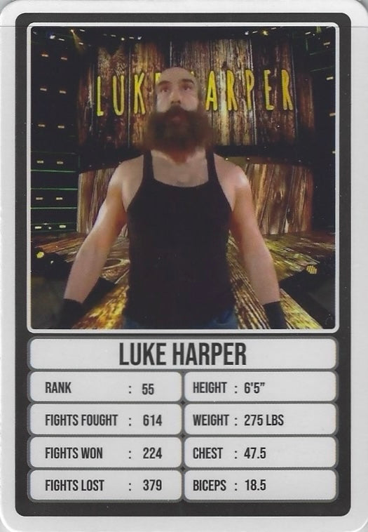 Luke Harper trading card PW Catalog
