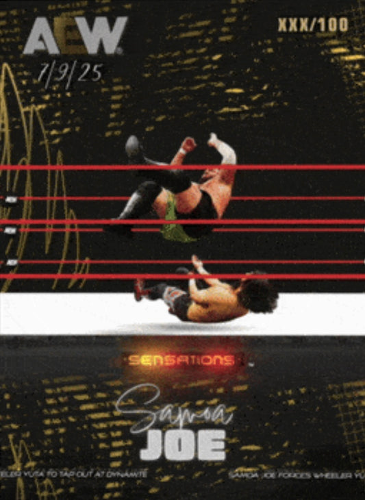 7/9/25 – Samoa JOE – Samoa JOE Forces Wheeler Yuta to TAP Out at Dynamite