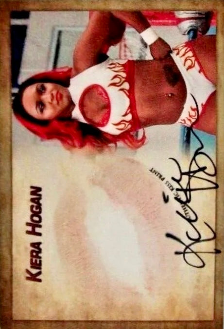Kiera Hogan trading card PW Catalog