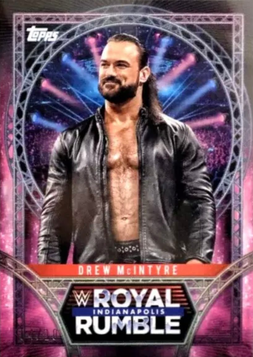 Drew Mcintyre trading card PW Catalog