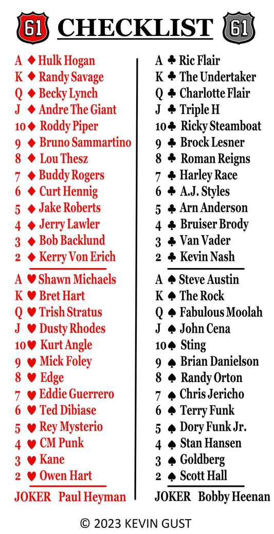 Vince Mcmahon trading card PW Catalog