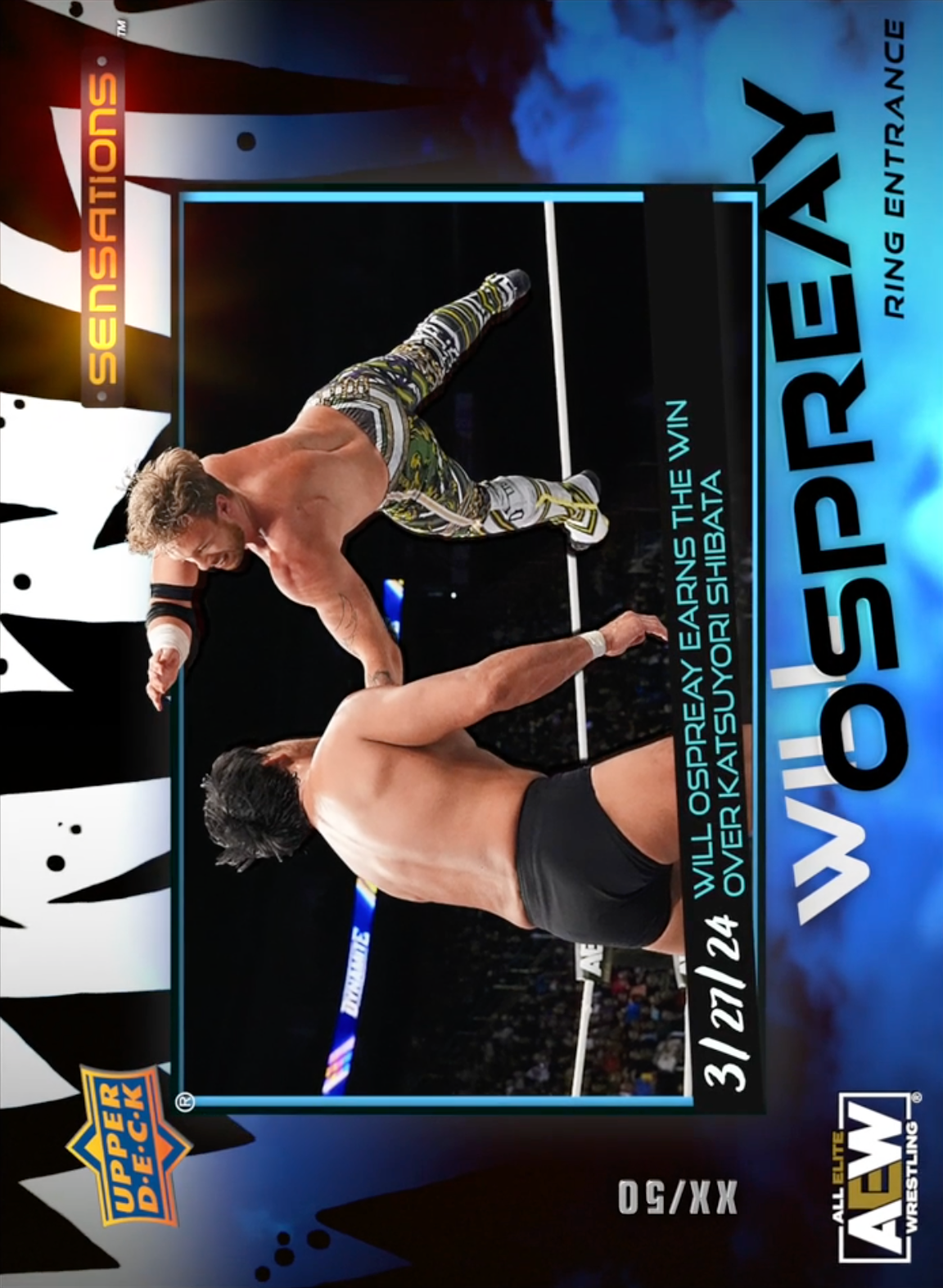 3/27/24 – Will Ospreay – Will Ospreay Earns the Win Over Katsuyori Shibata