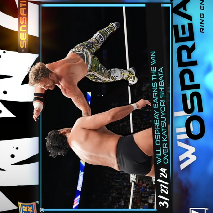 3/27/24 – Will Ospreay – Will Ospreay Earns the Win Over Katsuyori Shibata