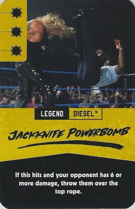 Diesel – Jackknife Powerbomb trading card PW Catalog