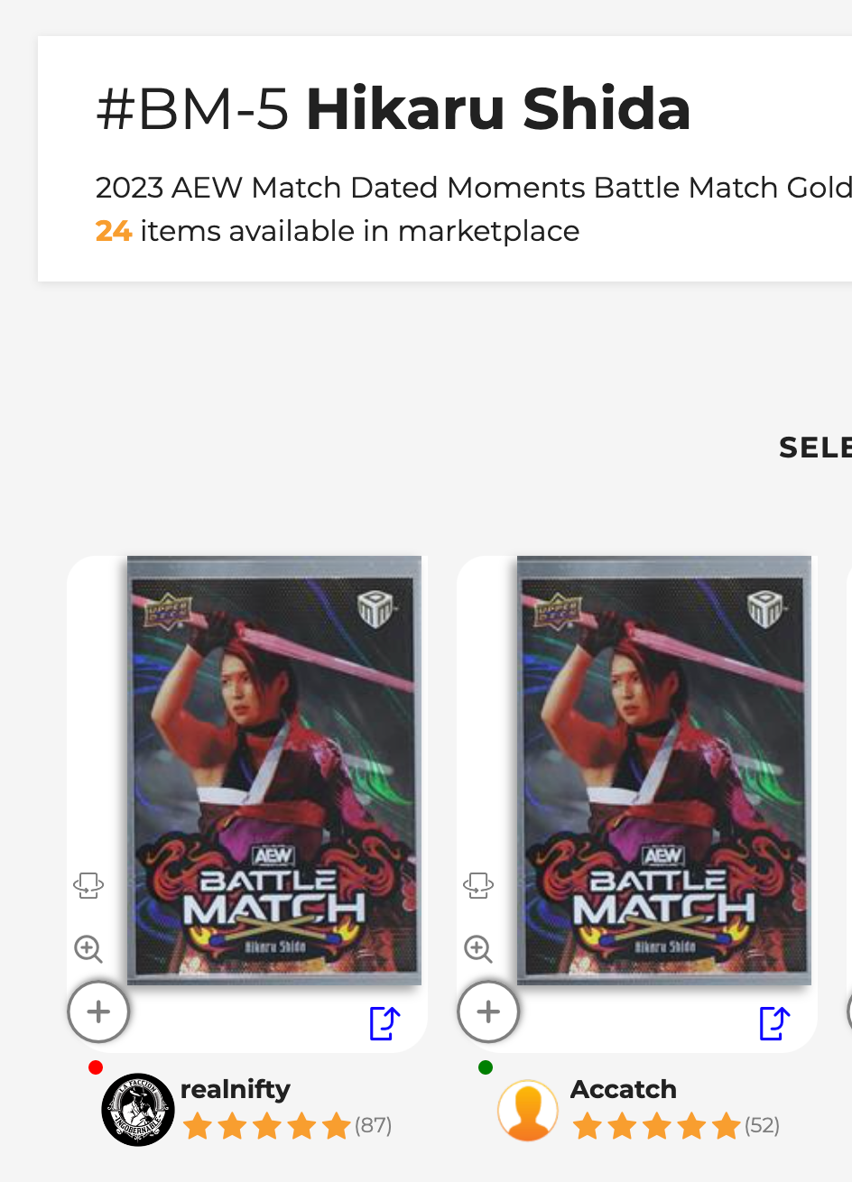 AEW Battle Match – Hikaru Shida