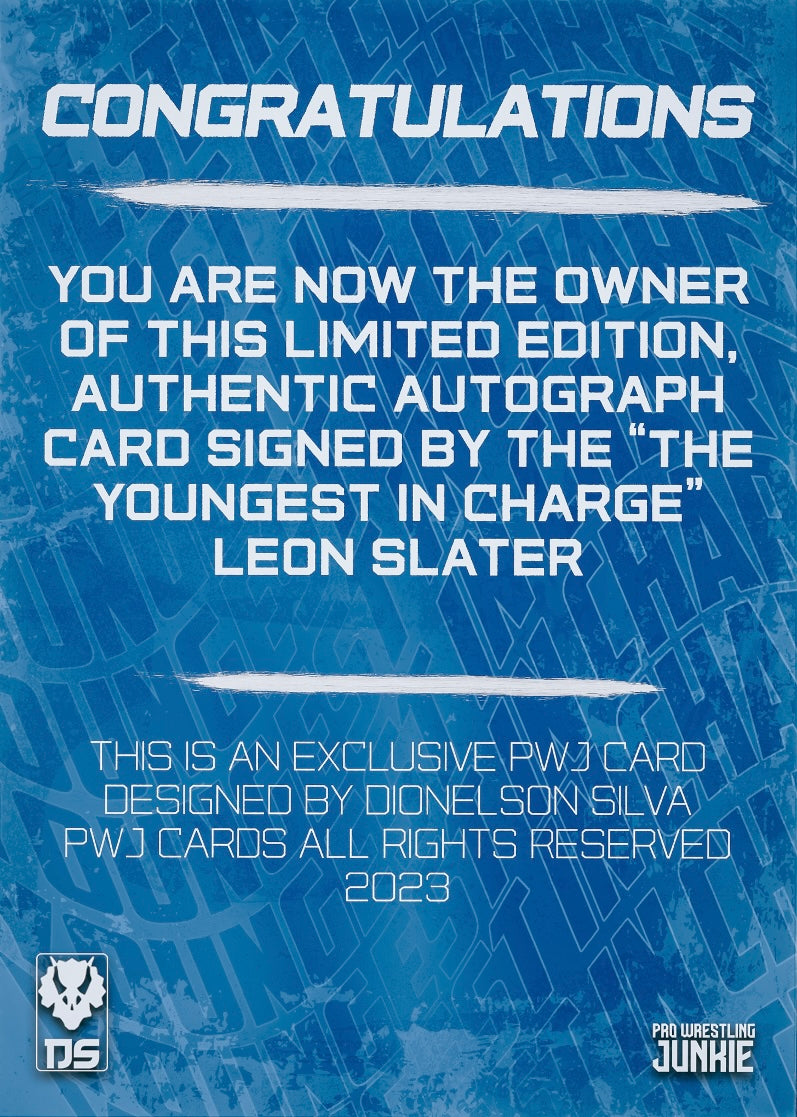 “Youngest in Charge” Leon Slater - image 2