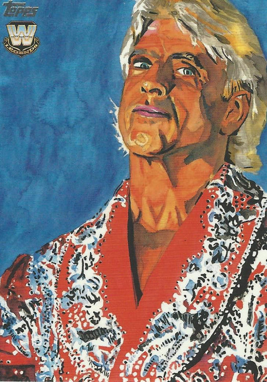 WWE Topps Undisputed 2019 Ric Flair RS-10 trading card PW Catalog