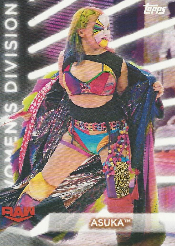 WWE Topps Womens Division 2021 Asuka R-2 trading card PW Catalog