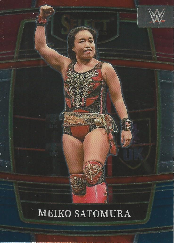 WWE Panini Select 2022 Red/Silver/Blue Meiko Satomura #12