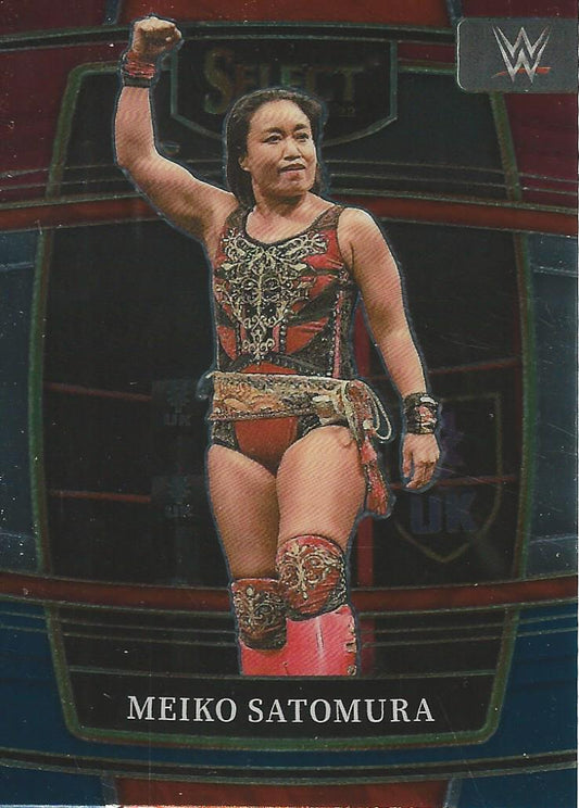 WWE Panini Select 2022 Red/Silver/Blue Meiko Satomura #12