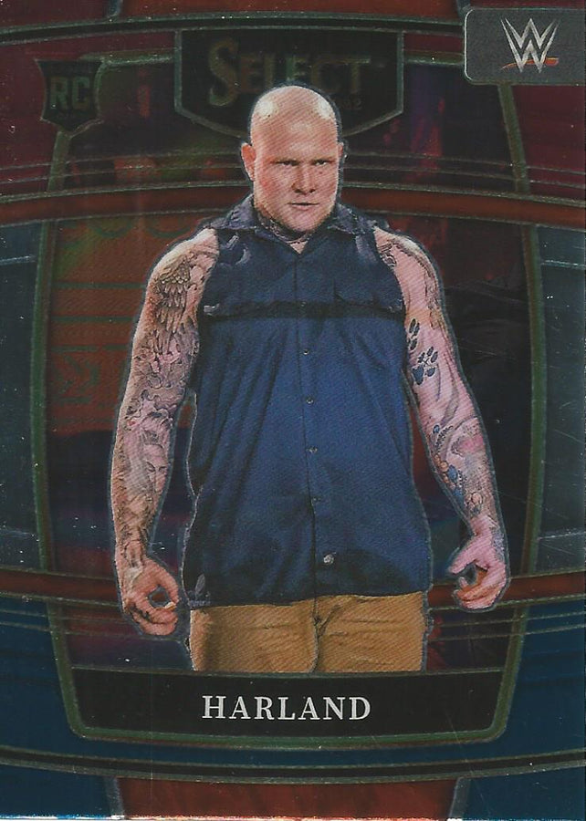WWE Panini Select 2022 Red/Silver/Blue Harland #39
