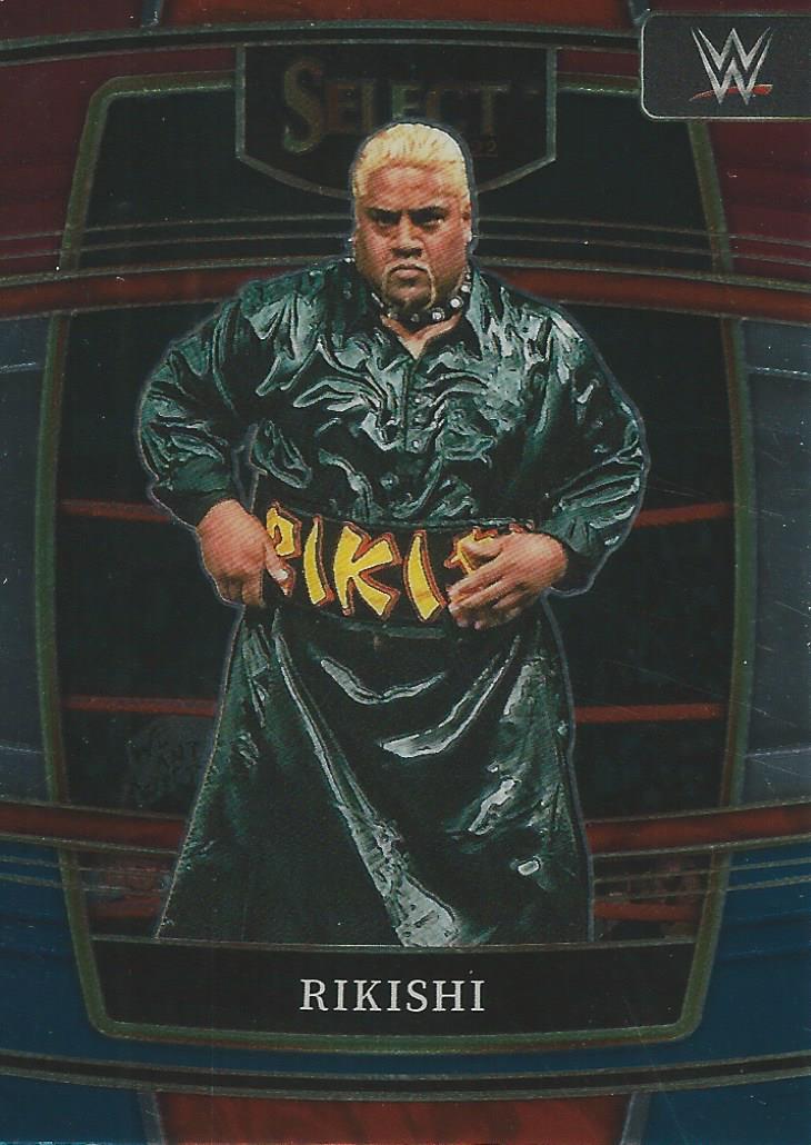 WWE Panini Select 2022 Red/Silver/Blue Rikishi #46