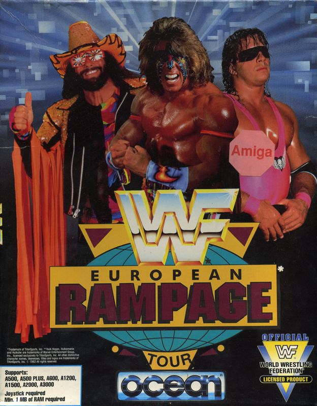 WWF European Rampage Tour [Amiga] PWcatalog