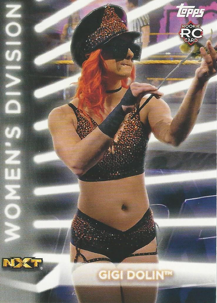 WWE Topps Womens Division 2021 Gigi Dolin R-33 trading card PW Catalog