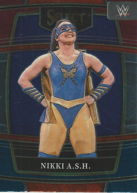 WWE Panini Select 2022 Red/Silver/Blue Nikki Cross #54