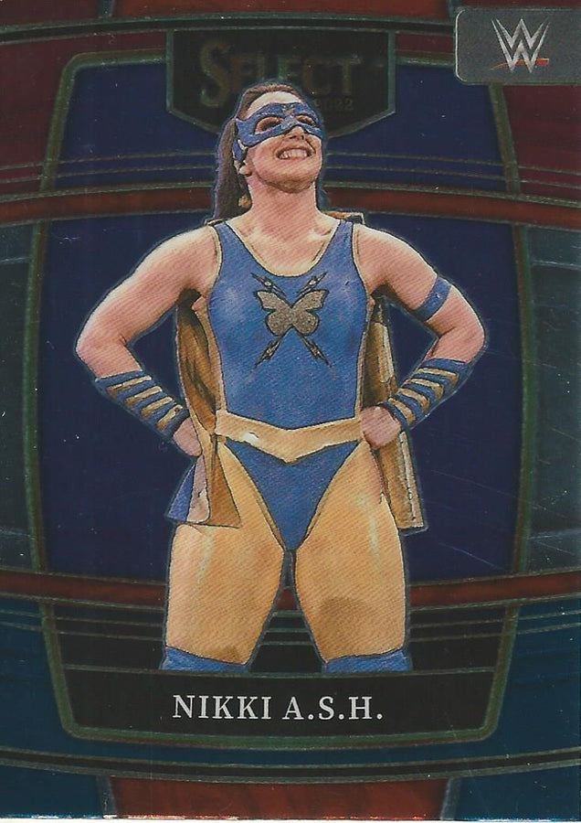 WWE Panini Select 2022 Red/Silver/Blue Nikki Cross #54