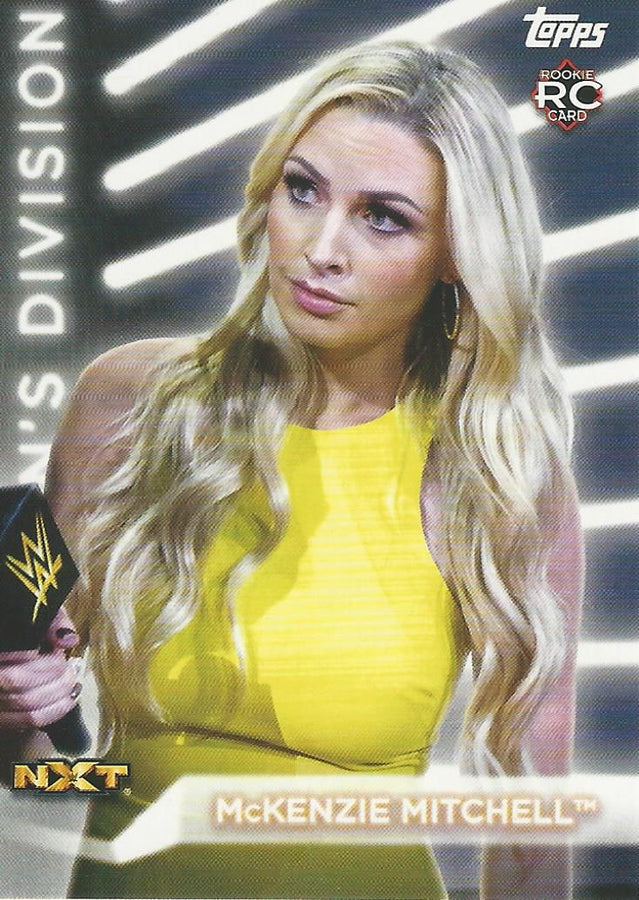 WWE Topps Womens Division 2021 Mckenzie Mitchell R-41 trading card PW Catalog