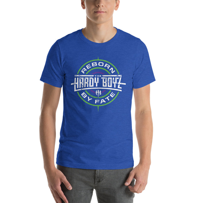 The Hardy Boyz "Reborn by Fate Badge" Short-Sleeve Unisex T-Shirt