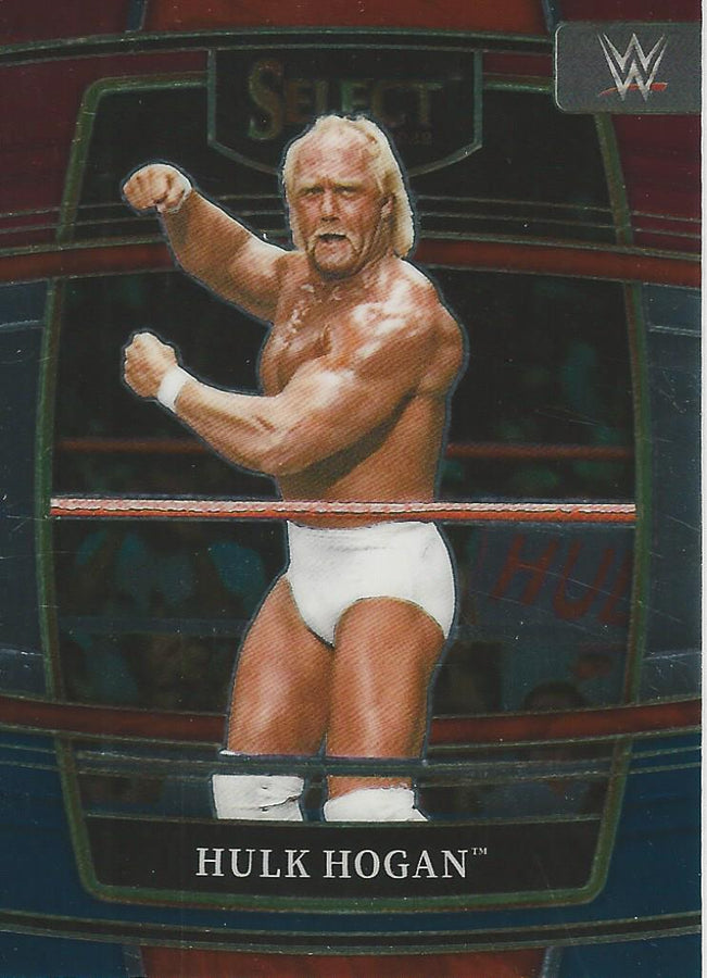 WWE Panini Select 2022 Red/Silver/Blue Hulk Hogan #69