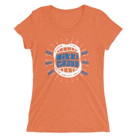 Nikki Cross "Hehe" Women's Tri-Blend T-Shirt