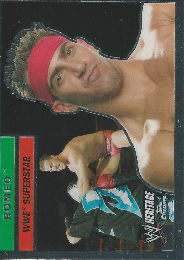 WWE Topps Chrome Heritage 2006 Romeo #55