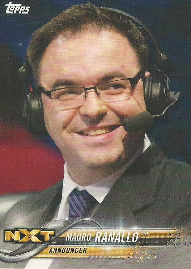 WWE Topps 2018 Mauro Ranallo #55