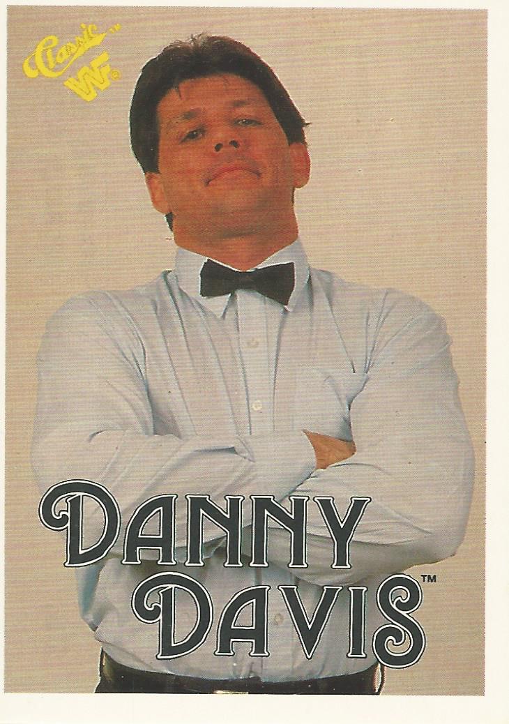 WWF Classic Trading Cards 1990 Danny Davis No.55 trading card PW Catalog