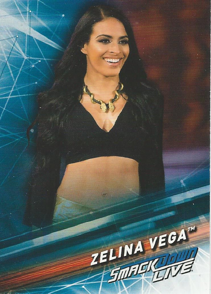 WWE Topps Smackdown 2019 Zelina Vega #55