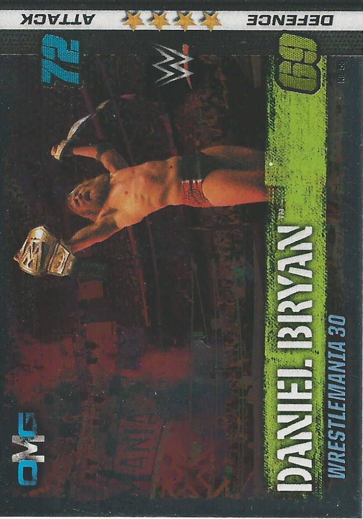 WWE Topps Slam Attax 10th Edition 2017 Daniel Bryan #55