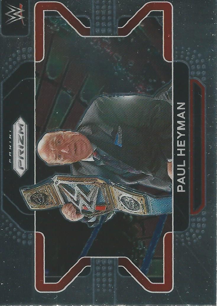 WWE Panini Prizm 2022 Paul Heyman #55