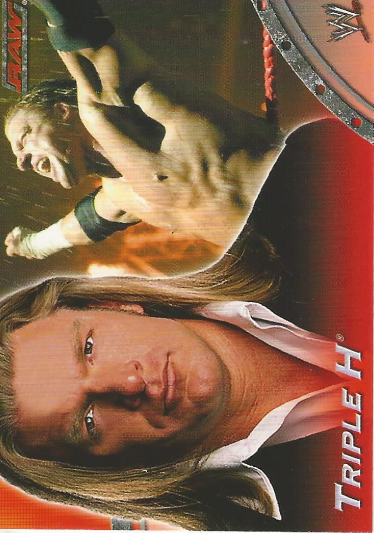 WWE Topps Apocalypse 2004 Triple H HHH P12 trading card PW Catalog