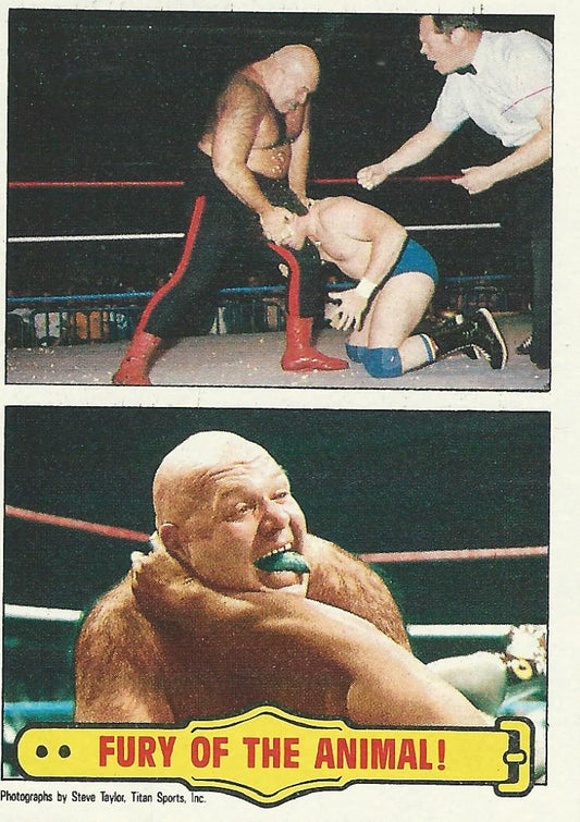 WWF Topps Wrestling Cards 1985 George Steele No.55 PWcatalog