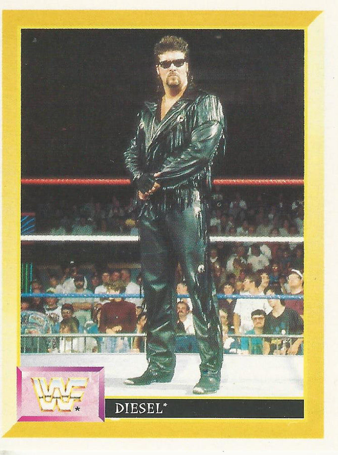 WWF Merlin Sticker 1994 Diesel #55