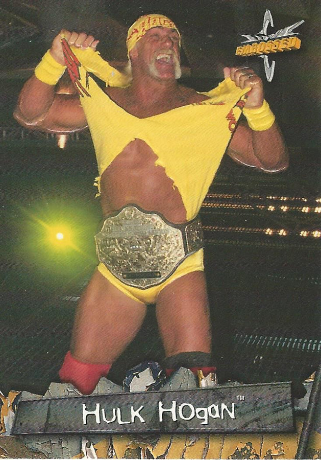 WCW Topps Embossed 1999 Hulk Hogan #55