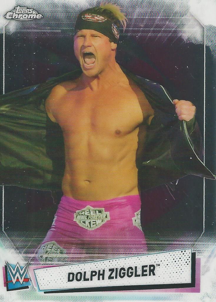 WWE Topps Chrome 2021 Dolph Ziggler #55