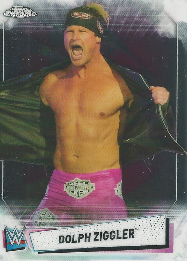 WWE Topps Chrome 2021 Dolph Ziggler #55