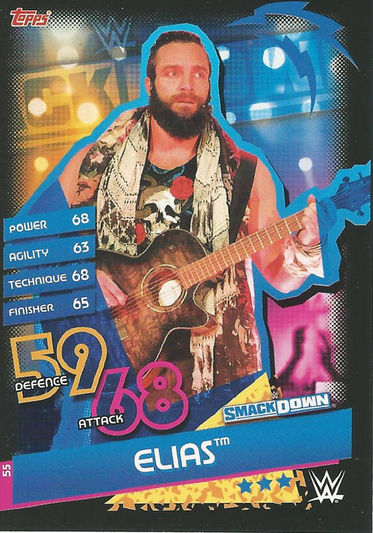 WWE Topps Slam Attax Reloaded 2020 Elias #55
