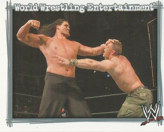 WWE Topps Superstars Uncovered 2007 Sticker The Great Khali #55