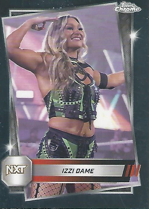 WWE Topps Chrome 2025 Trading Cards Izzi Dame No.55 PW Catalog
