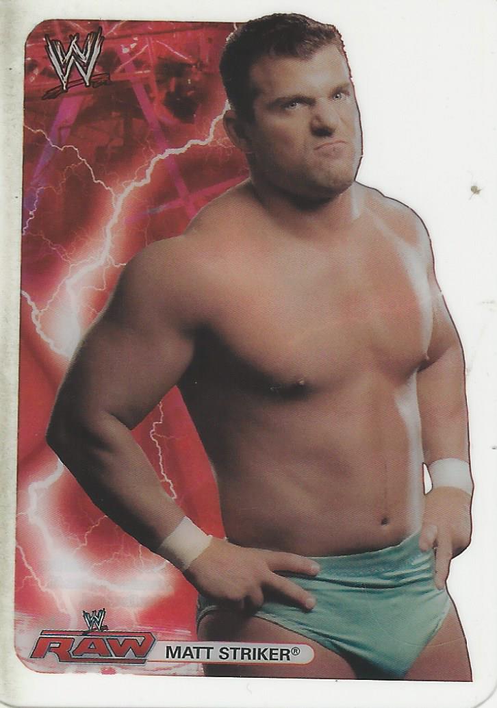 WWE Edibas Lamincards 2008 Matt Striker #55
