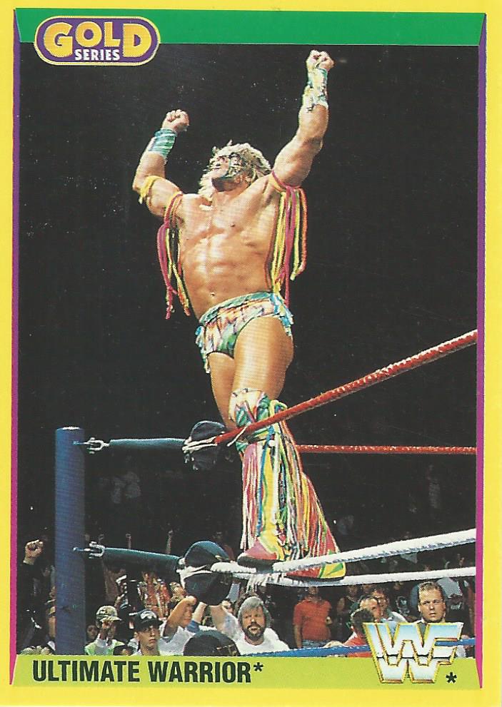 WWF Merlin Gold Series 2 1992 Ultimate Warrior #55