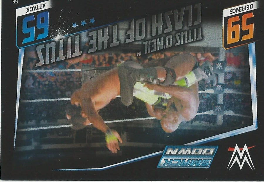 WWE Topps Slam Attax 2015 Then Now Forever Titus O'Neil #55