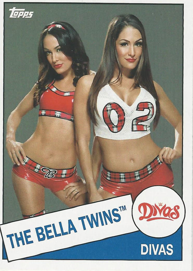 WWE Topps Heritage 2015 Bella Twins #55