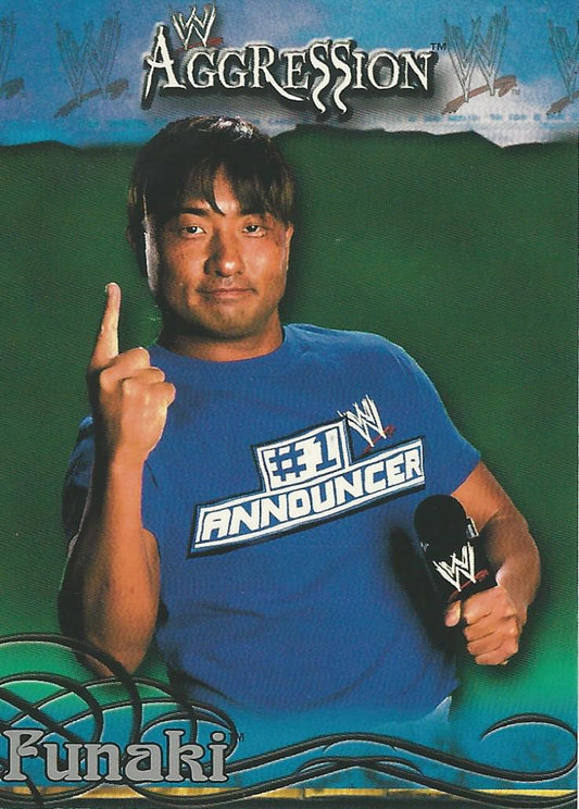 WWE Fleer Aggression 2003 Funaki #55