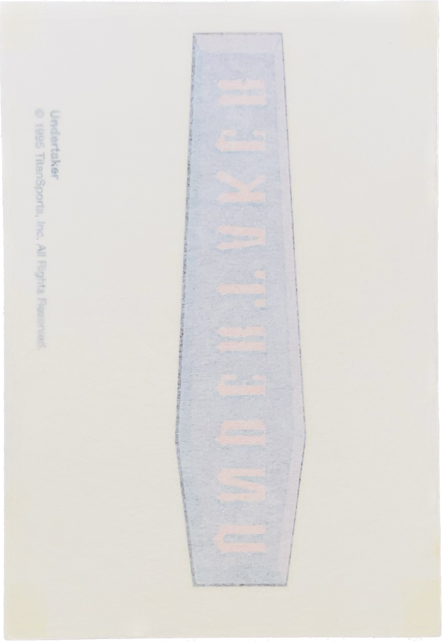 WWF Tattoos 1995 Undertaker Logo from Germany