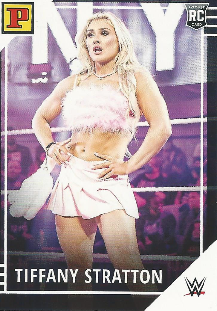 WWE Panini Debut Edition 2022 Tiffany Stratton #55