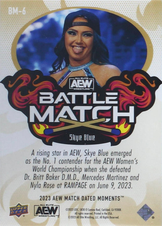 AEW Battle Match – Skye Blue