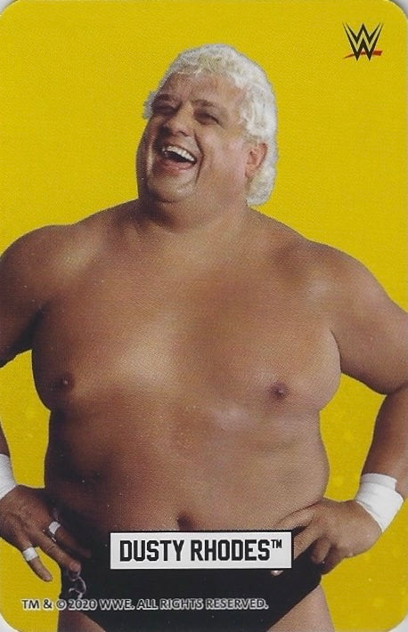 Dusty Rhodes – Bionic Elbow trading card PW Catalog